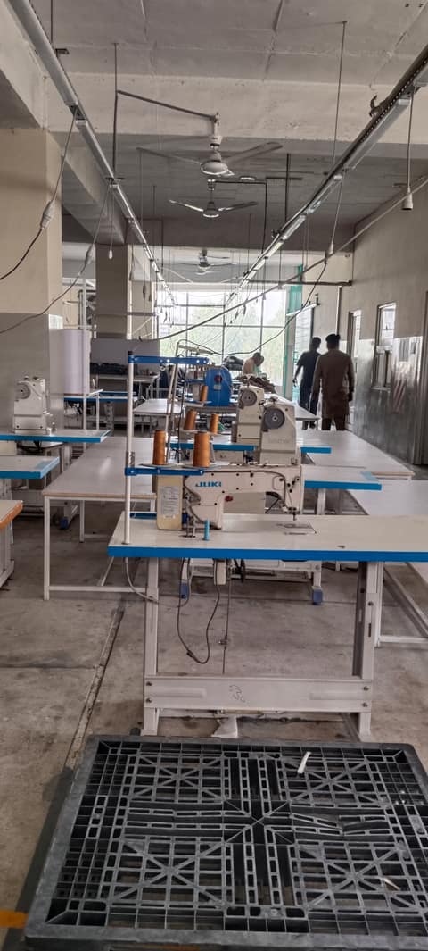 Custom Apparel produced at the EcoVira apparel factory in Pakistan