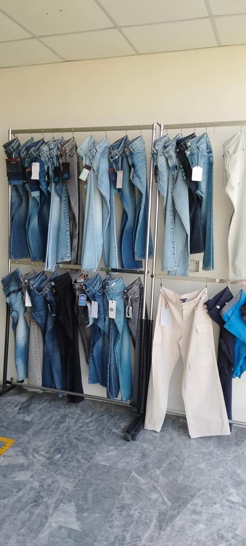 Joggers produced at the EcoVira apparel factory in Pakistan