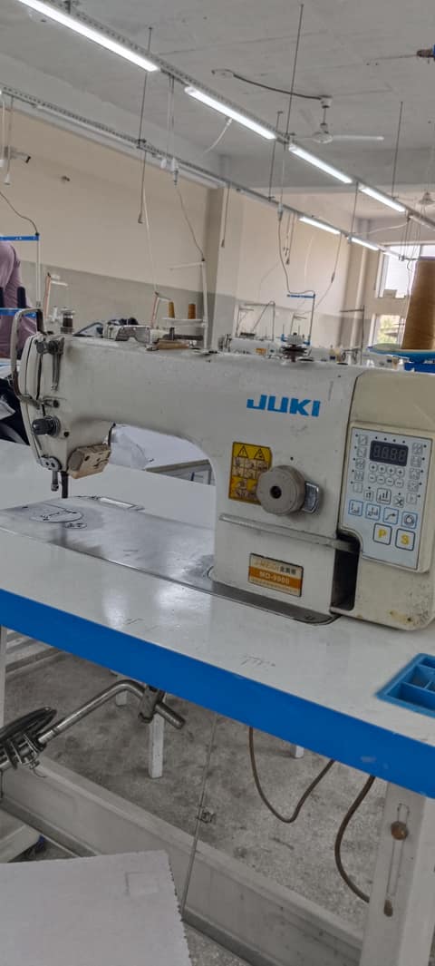 Shorts produced at the EcoVira apparel factory in Pakistan