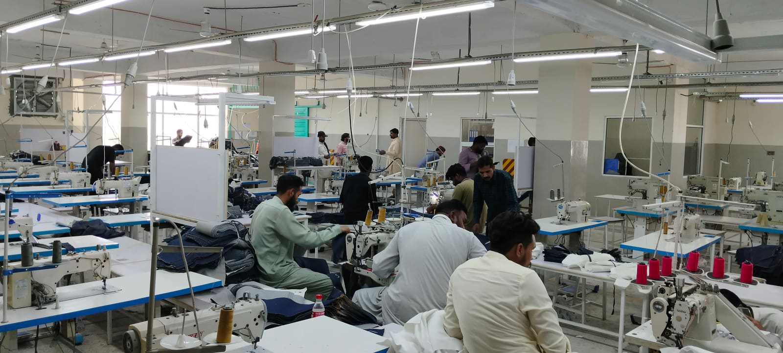 Production line at Eco Vira